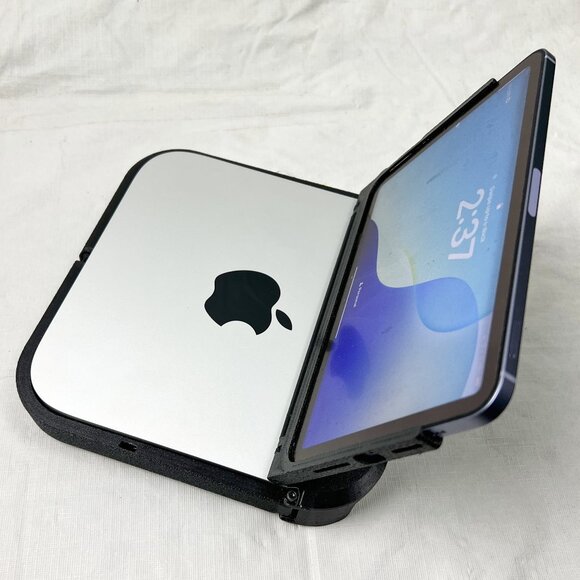 Portable All-in-One Carrying Case for Mac Mini M1/M2 & iPad Mini 6 Gen - Black - Picture 8 of 10
